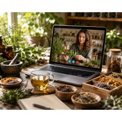 Atelier phytothérapie en ligne - Plantes et aromathérapie - Hollystique