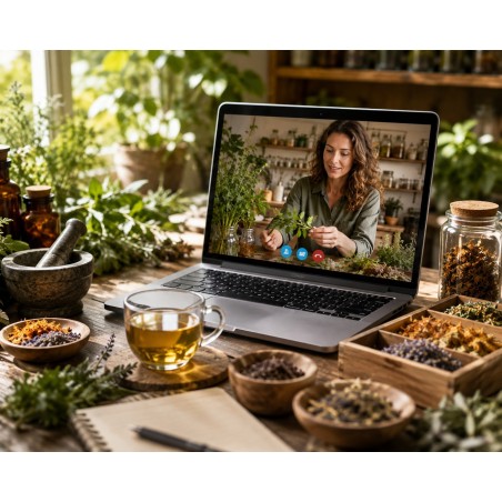 Atelier phytothérapie en ligne - Plantes et aromathérapie - Hollystique